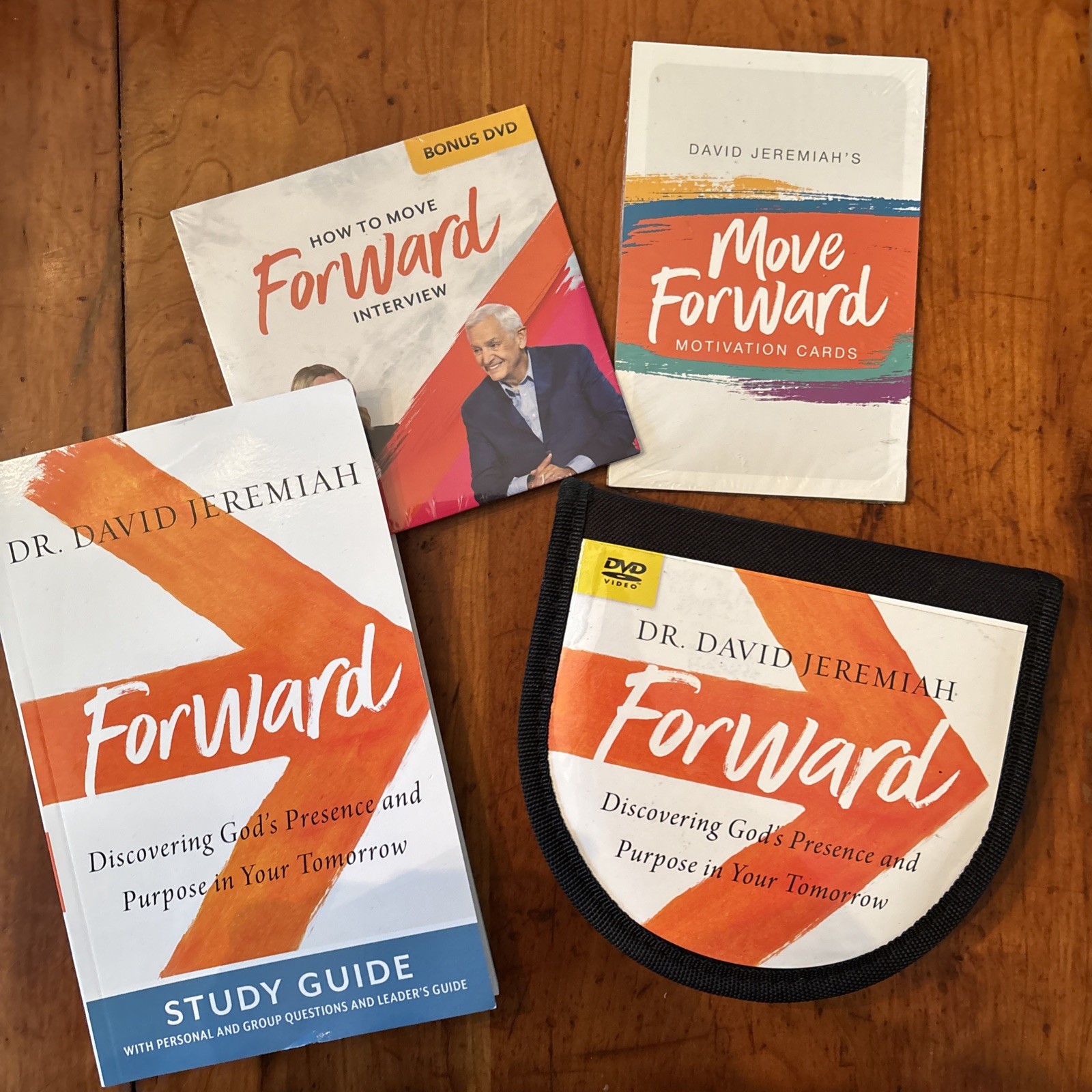 Dr David Jeremiah Forward CD’s Study Guide Interview & Motivation Cards