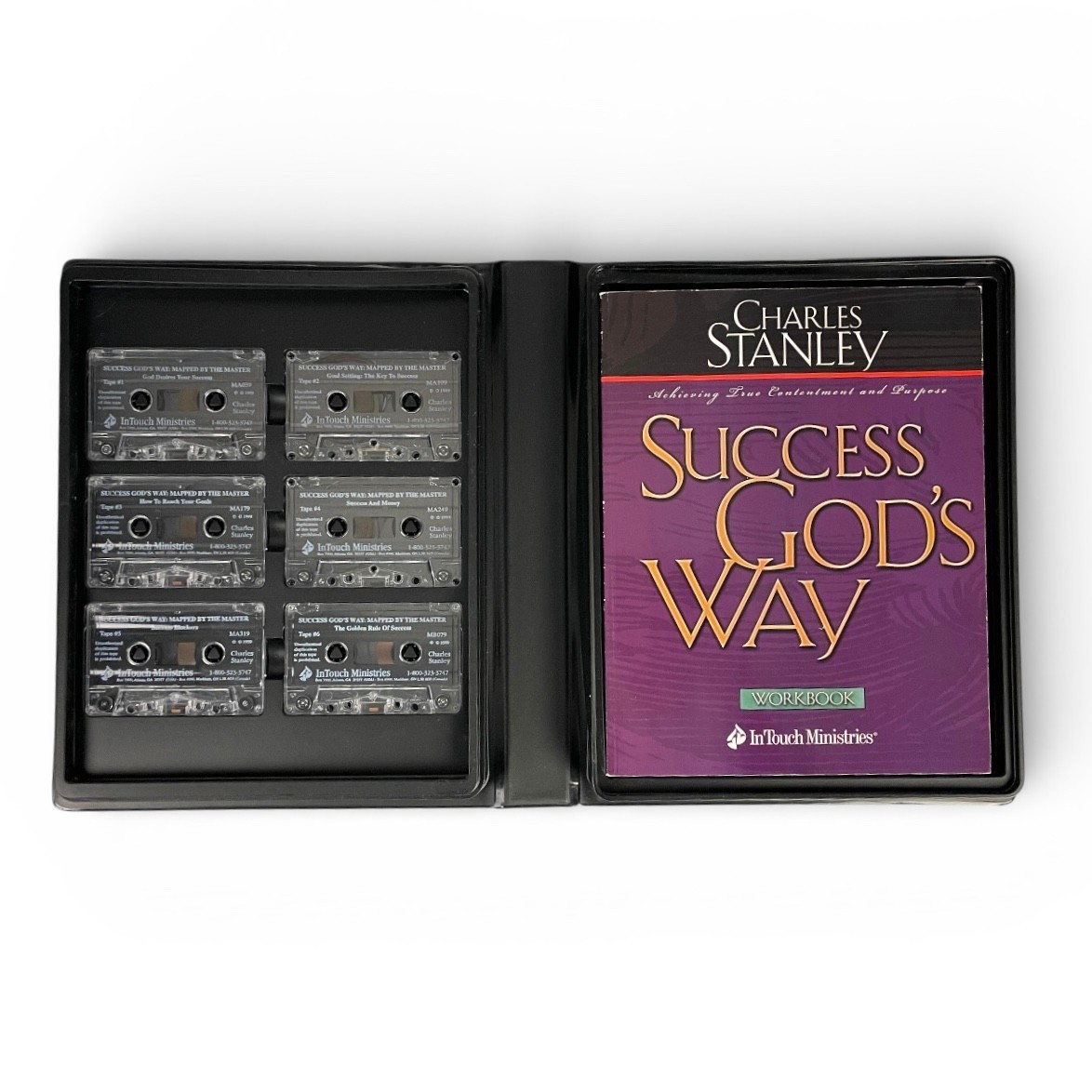 Charles Stanley Success God’s Way Workbook and Audio Cassettes