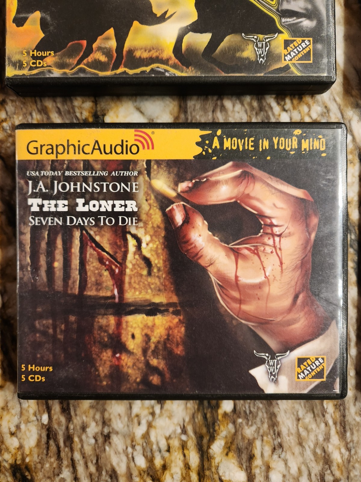 12 GraphicAudio Western CD Audiobooks — William W. Johnstone & Ralph Cotton