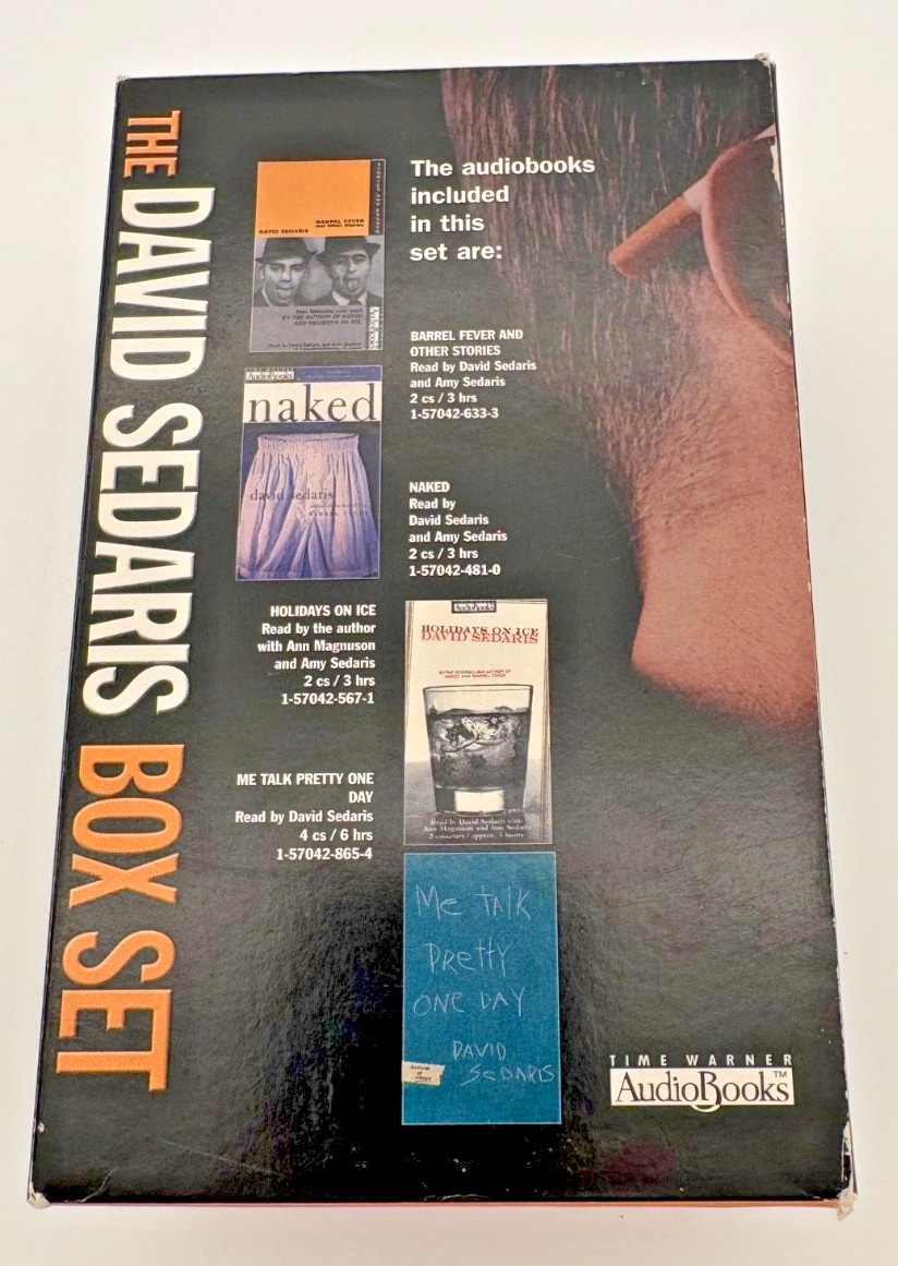 Vintage — The David Sedaris — Box Set — Audio Book — 10 Cassettes — 2000