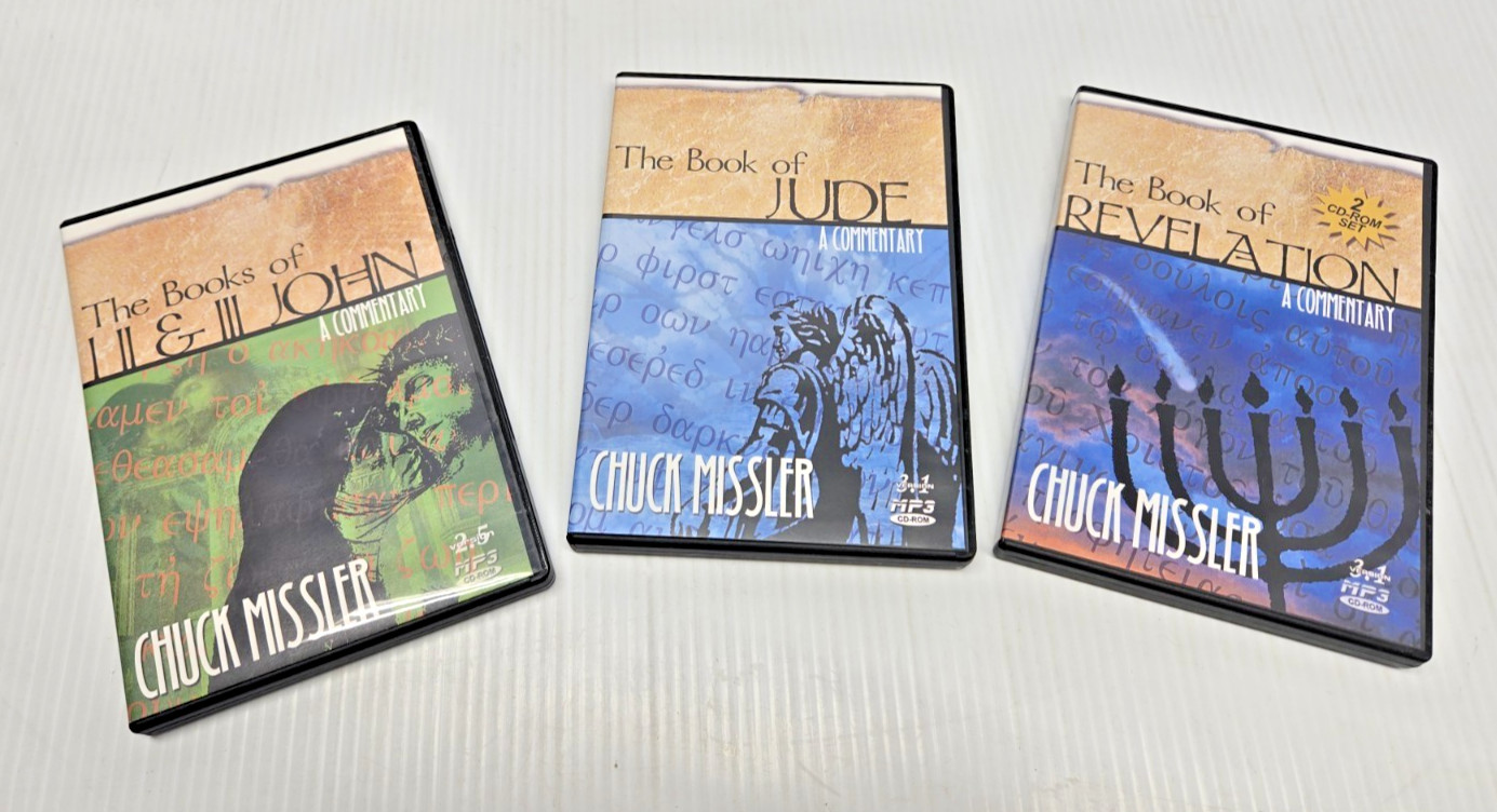 Chuck Missler, Complete Set Of 46 CD-ROM Commentary, New/Old Testament