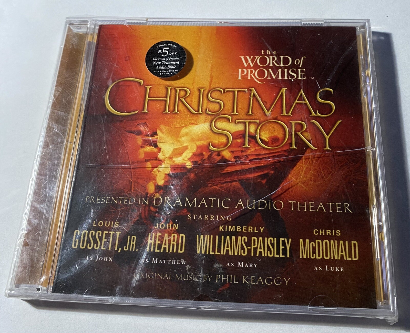 The Word of Promise Christmas Story by Thomas Nelson Publishing Staff ( CD 2007)