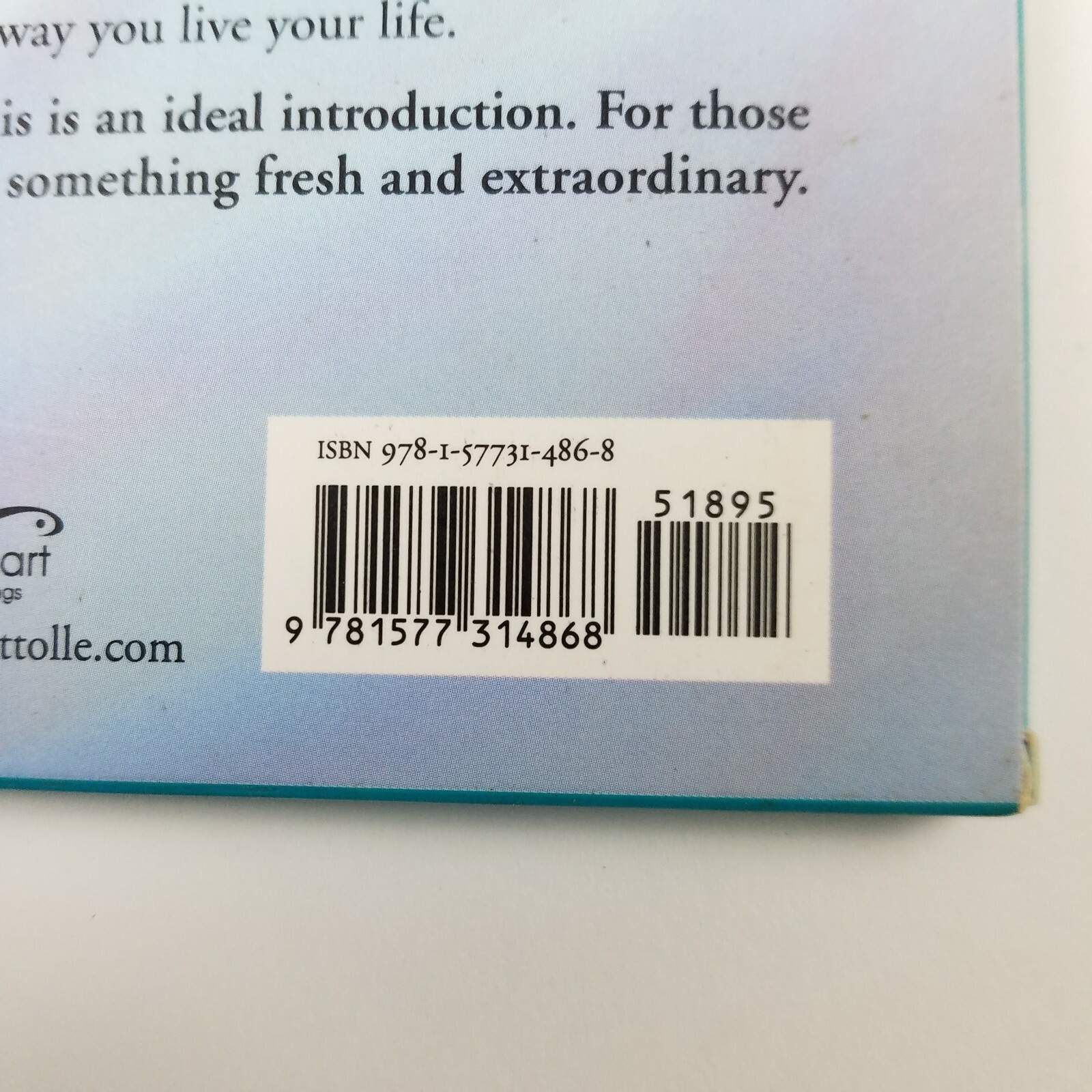 Living a Life of Inner Peace by Tolle, Eckhart 2 Disk Set — *Disk 1 Only*