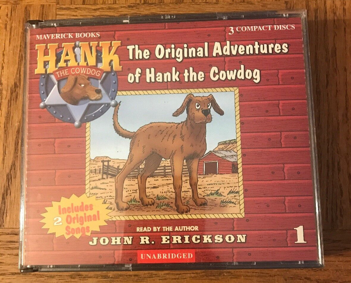Hank The Cow dog Audiobook-RARE VINTAGE-SHIPS N 24 HOURS