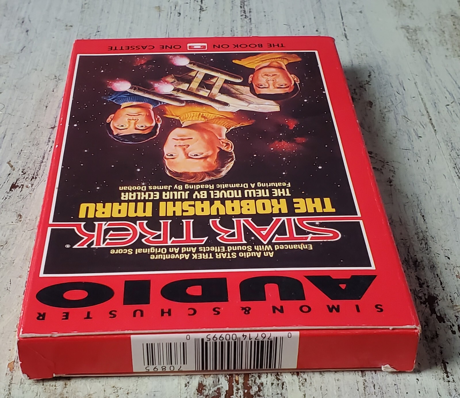 EX Kabayashi Maru by Julia Ecklar (1990) Audio Cassette, Abridged, James Doohan