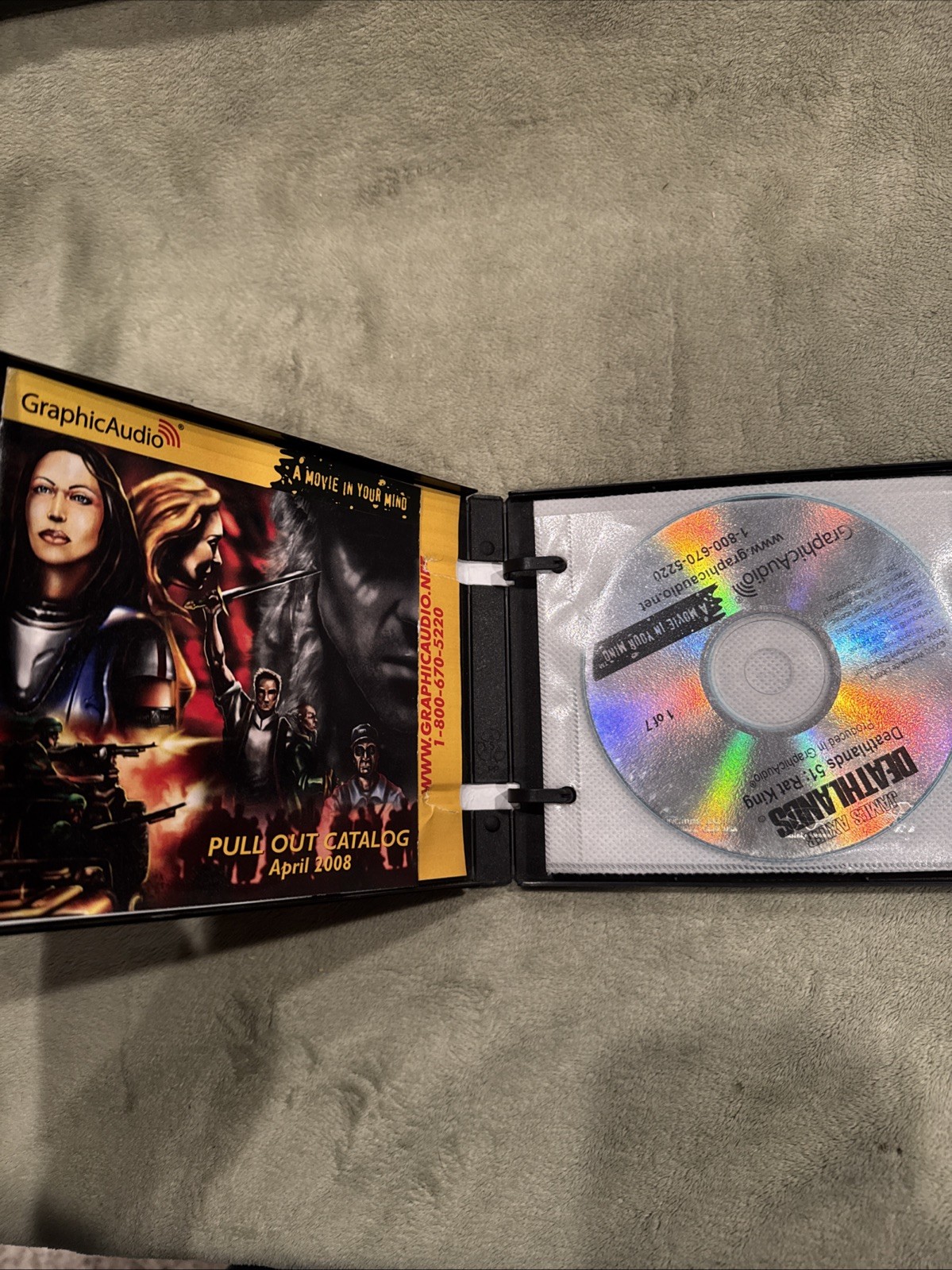 Graphic Audio 3x CD Lot Deathlands 51 + 64 + Rogue Clone 4 VG