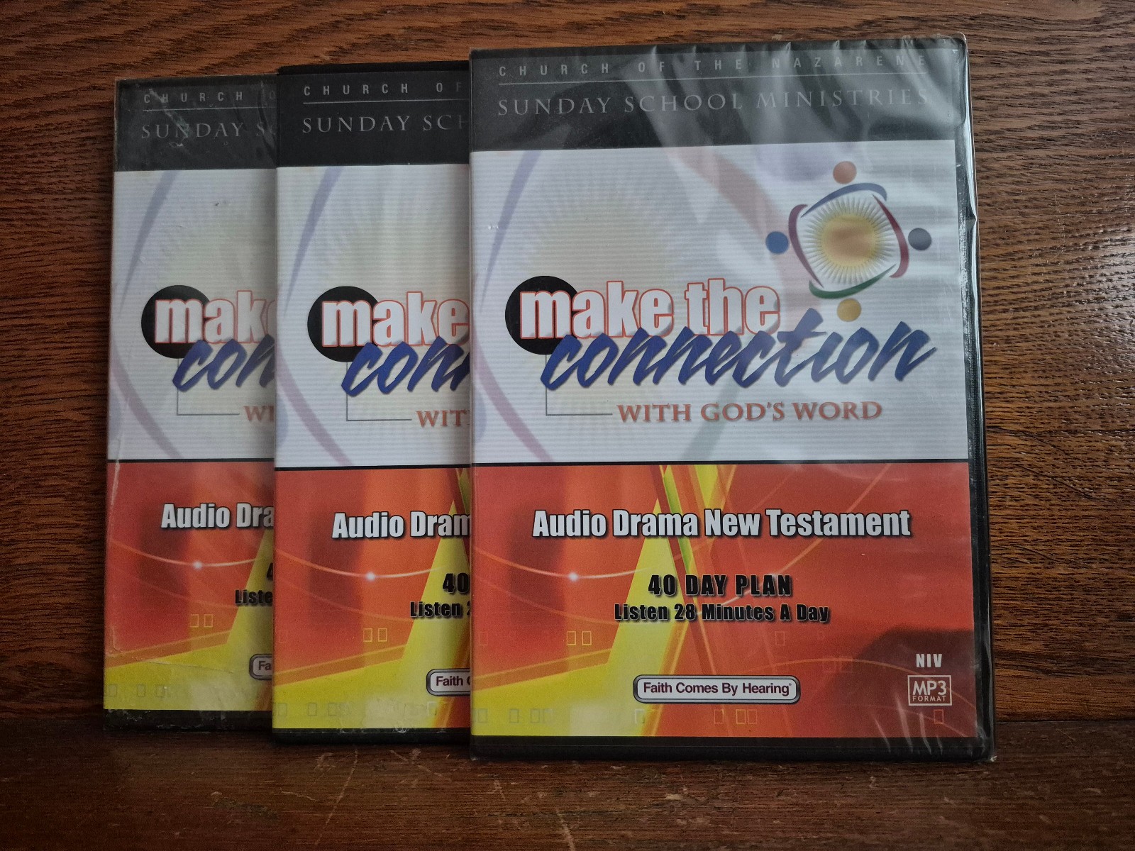 3 (MP3) MAKE THE CONNECTION WITH GOD’S WORD: AUDIO DRAMA NEW TESTAMENT — NEW