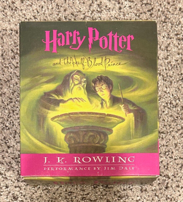 Harry Potter and the Half Blood Prince by J.K. Rowling — Audiobook on CD