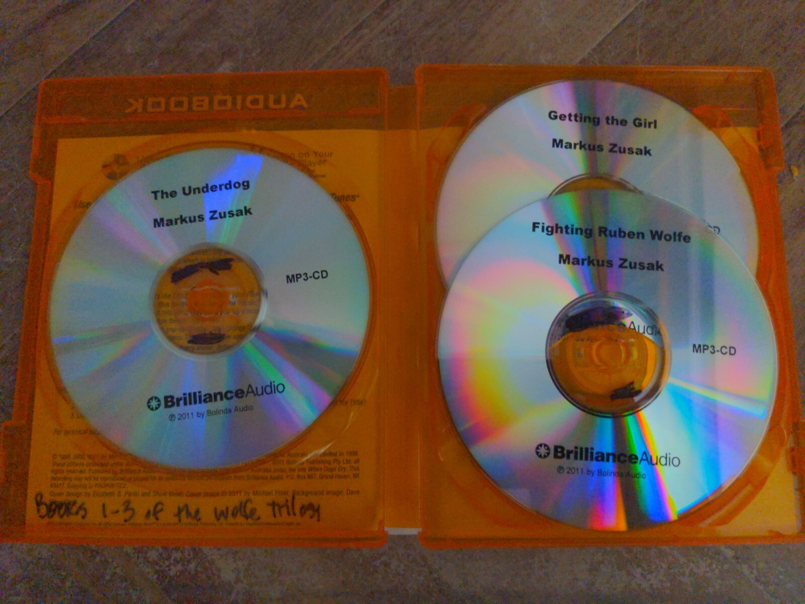 Under Dogs CD MP3 Former Library Audiobook In Excellent Condition
