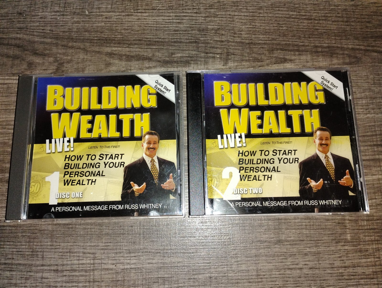 Russ Whitney’s Building Wealth Live! How To Start Building CD 2-disc Set 2004