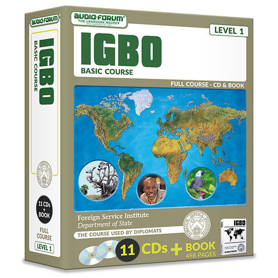 FSI: Igbo Basic Course (11 CDs/Book) by Foreign Service Institute *NEW IN BOX*