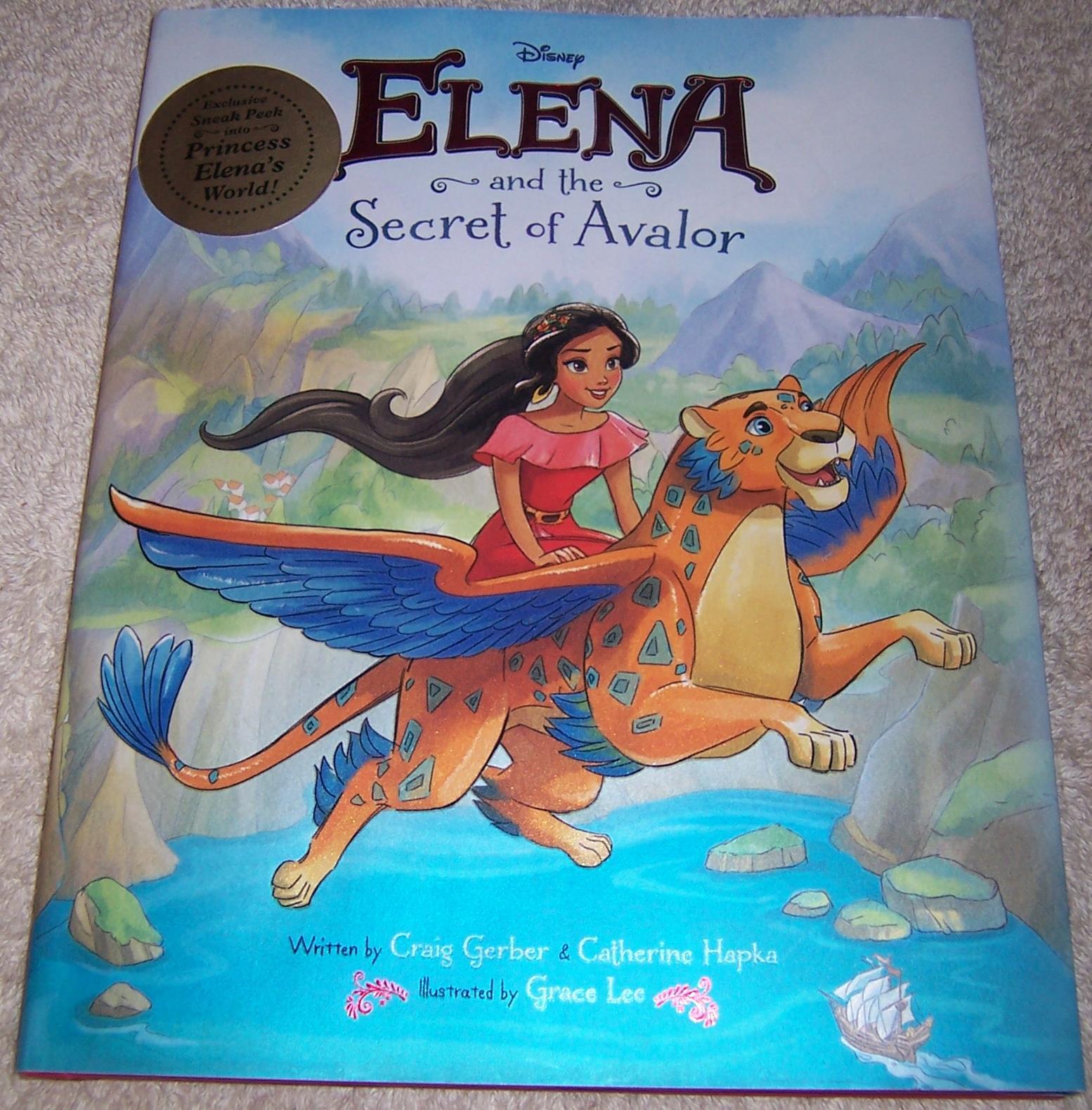 Elena of Avalor Elena and the Secret of Avalor by Craig Gerber (2016, Hardcover)