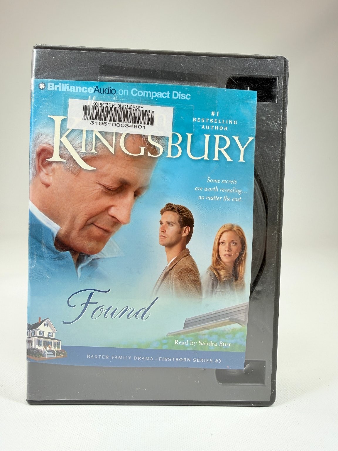 Baxter Family Drama #3 Found by Karen Kingsbury Audiobook CDs Abridged 4 Discs