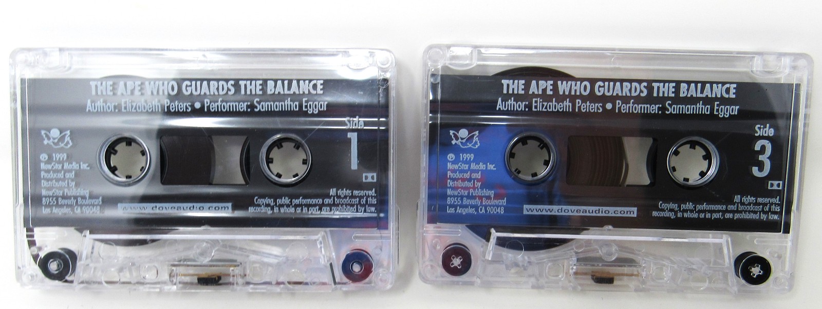 The Ape Who Guards The Balance Audio Book 2 Cassettes Elizabeth Peters Free Ship