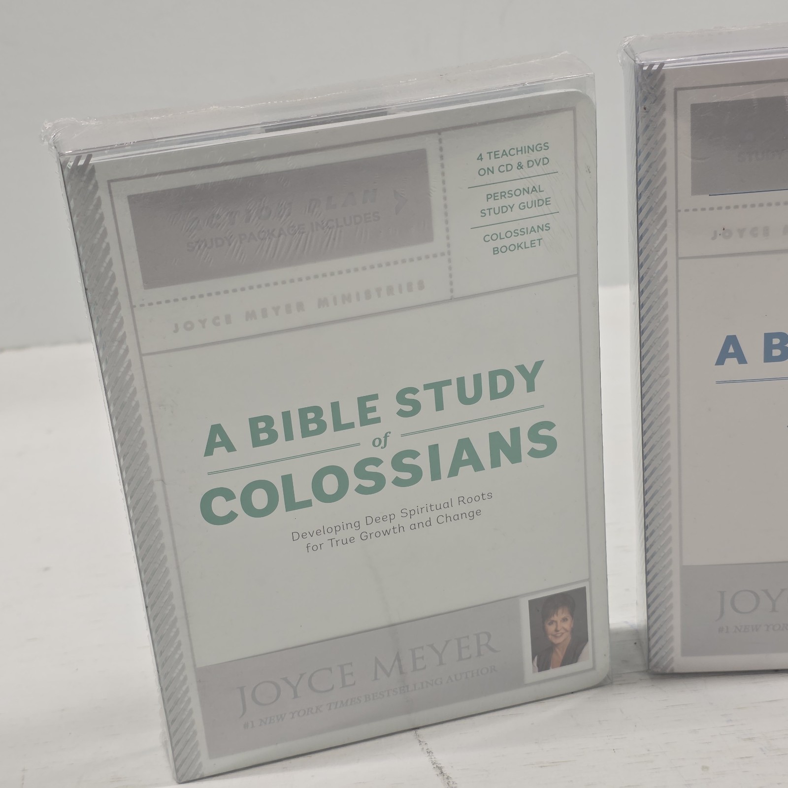 Joyce Meyer Bible Study of Colossians & James Teachings CD & DVD Set Study Guide
