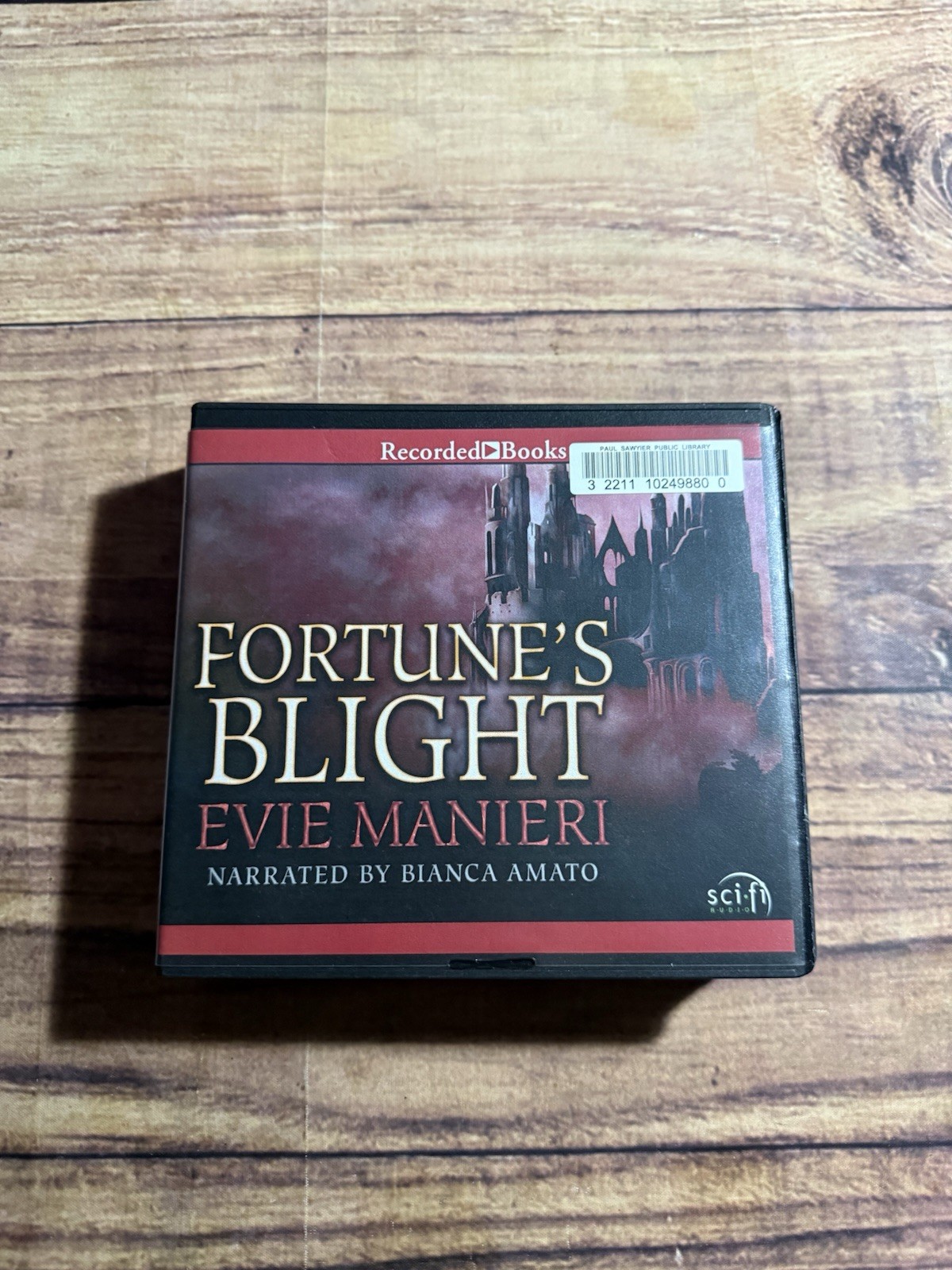 Fortunes Blight Evie Manieri Audiobook 12 Discs Tested Narrated By Bianca Amato