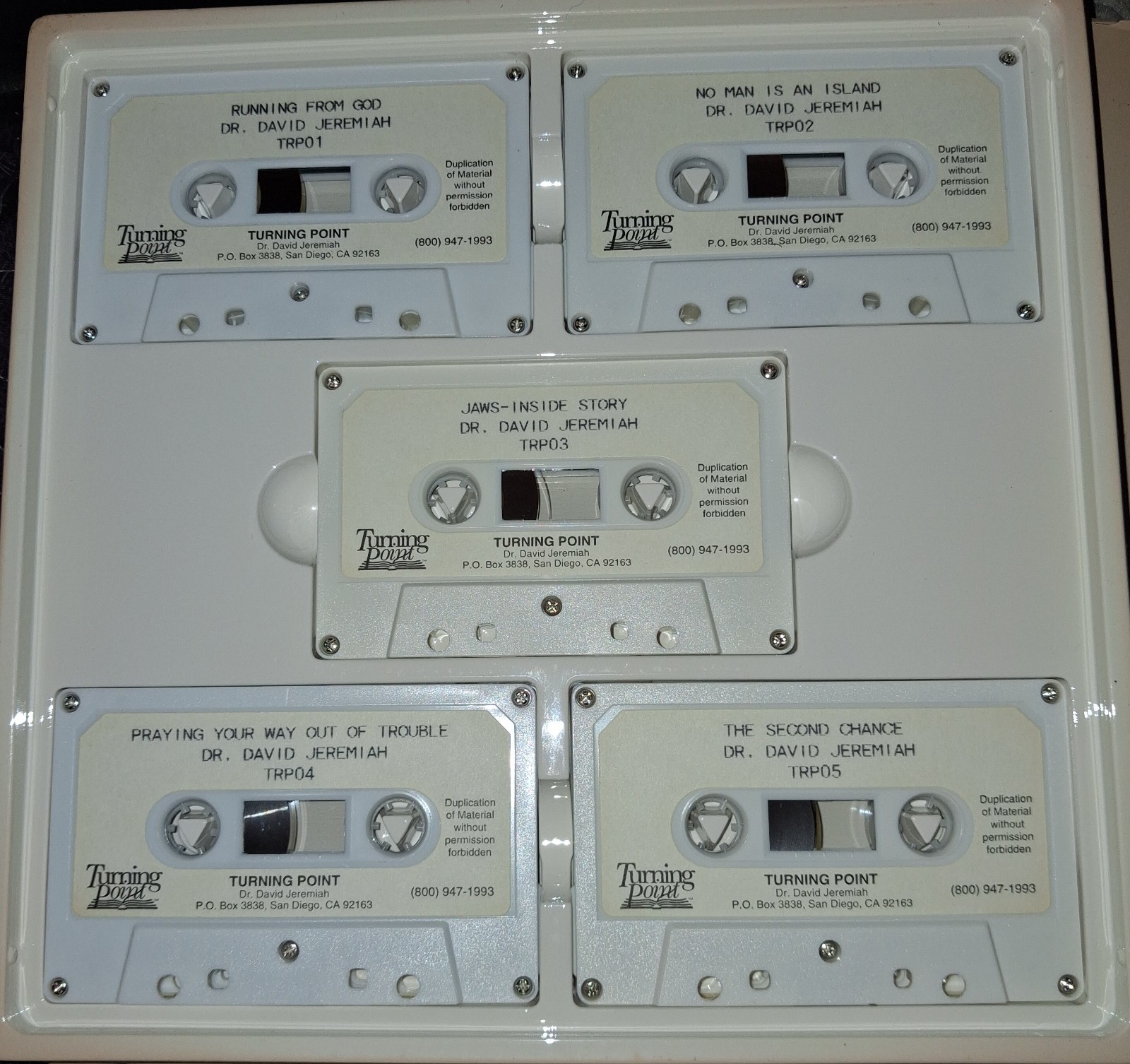 The Runaway Prophet: Jonah, By: Dr. David Jeremiah, 10 Cassette Audio Series