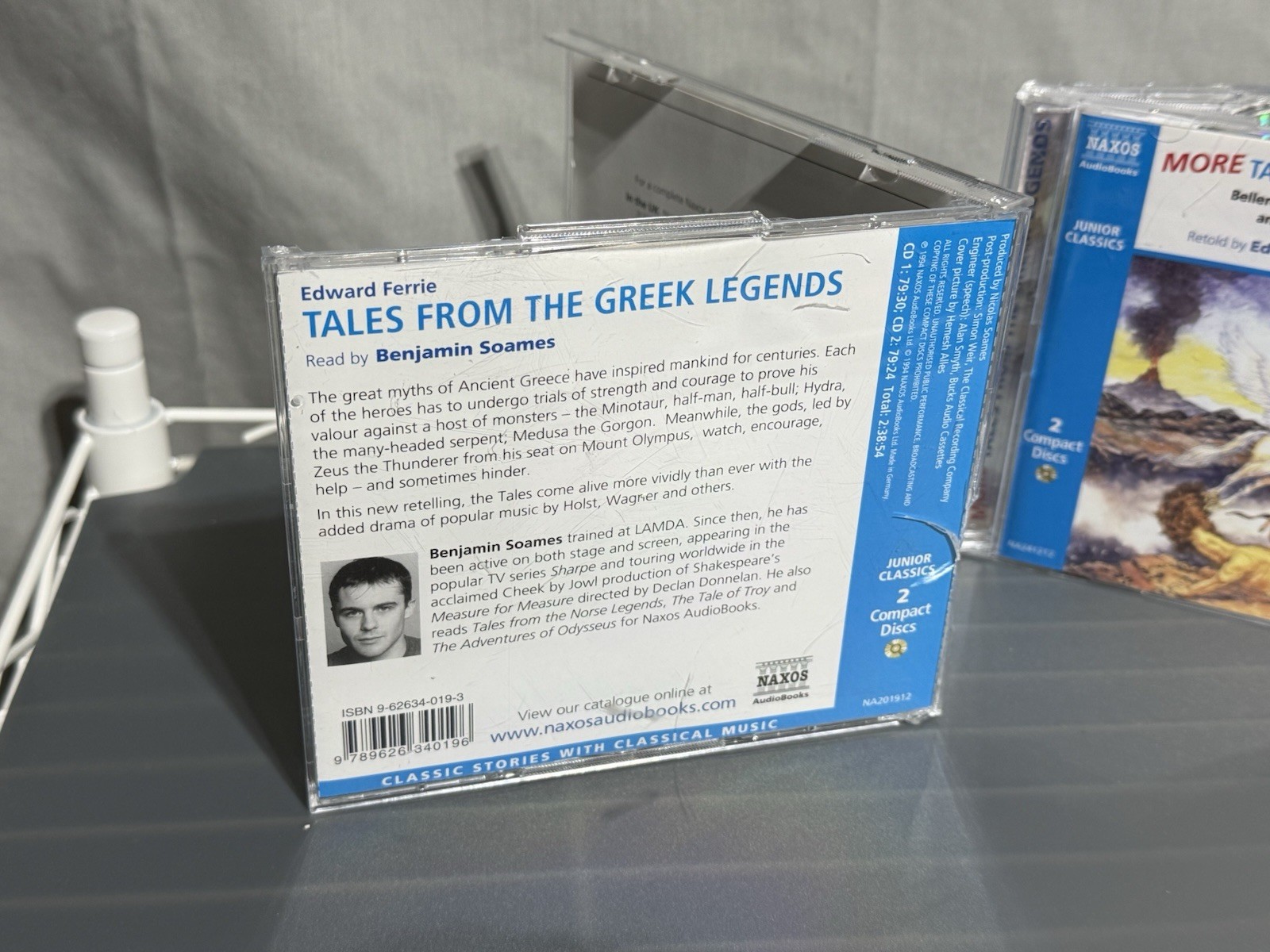 Tales From the Greek Legends by Edward Ferrie Benjamin Siamese Audiobook CD Lot