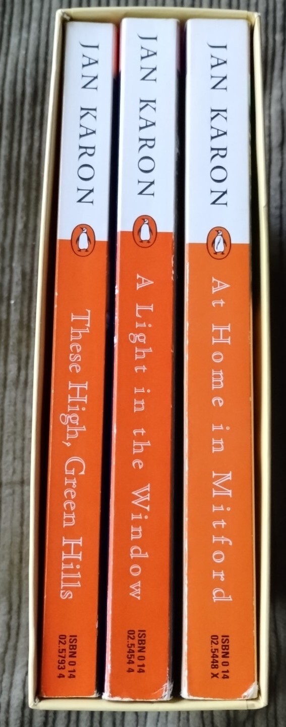 A MITFORD Trilogy JAN Karon Set Vol 1-3 At Home in Mitford A Light in the Window