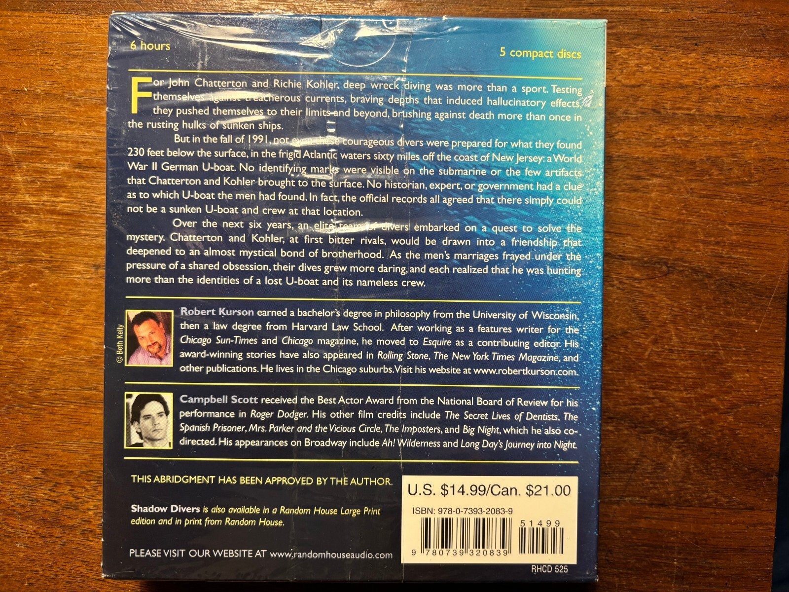 Shadow Divers : The True Adventure of Two Americans Who RIsked Everything to…