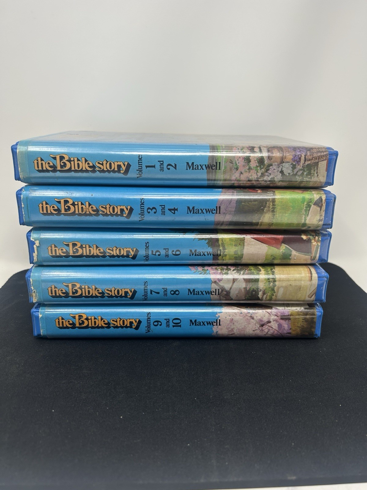 The Bible Story Cassette Library Vol 1–10 Arthur S Maxwell Complete Set Pre Own