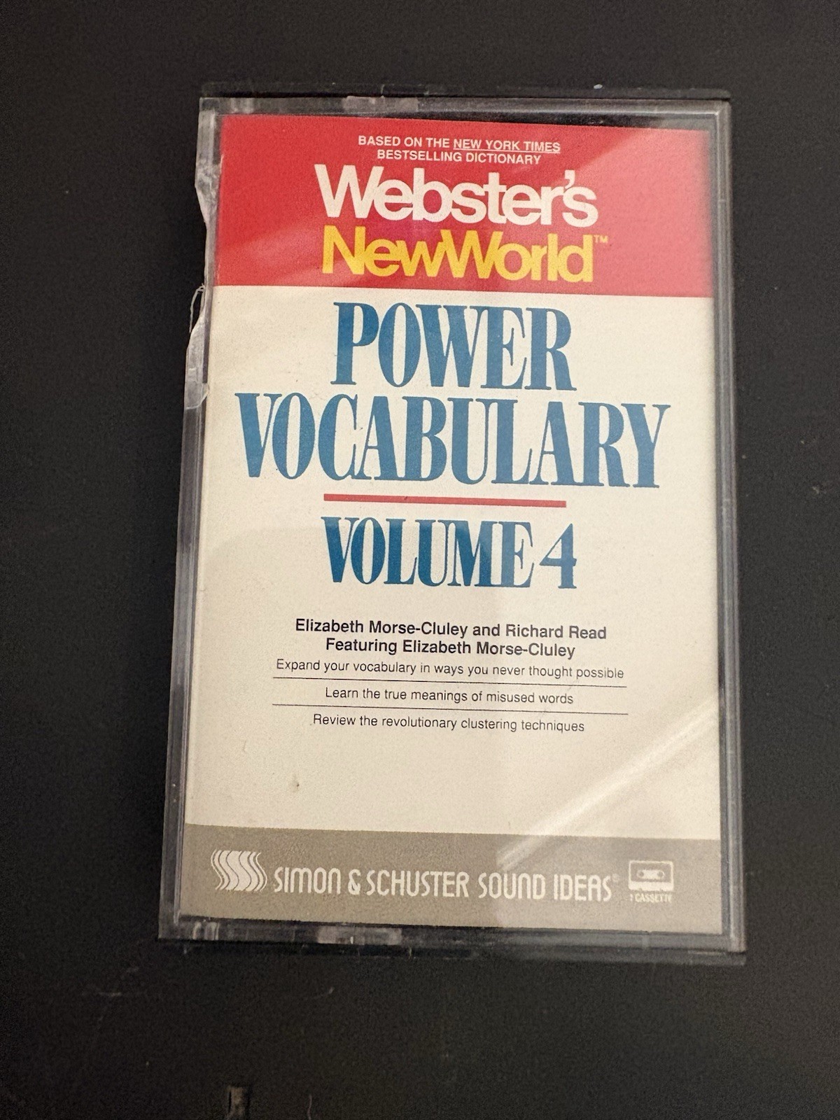 Webster’s New World Power Vocabulary Volume 4 by Morse-Cluley Audiobook (Tested)