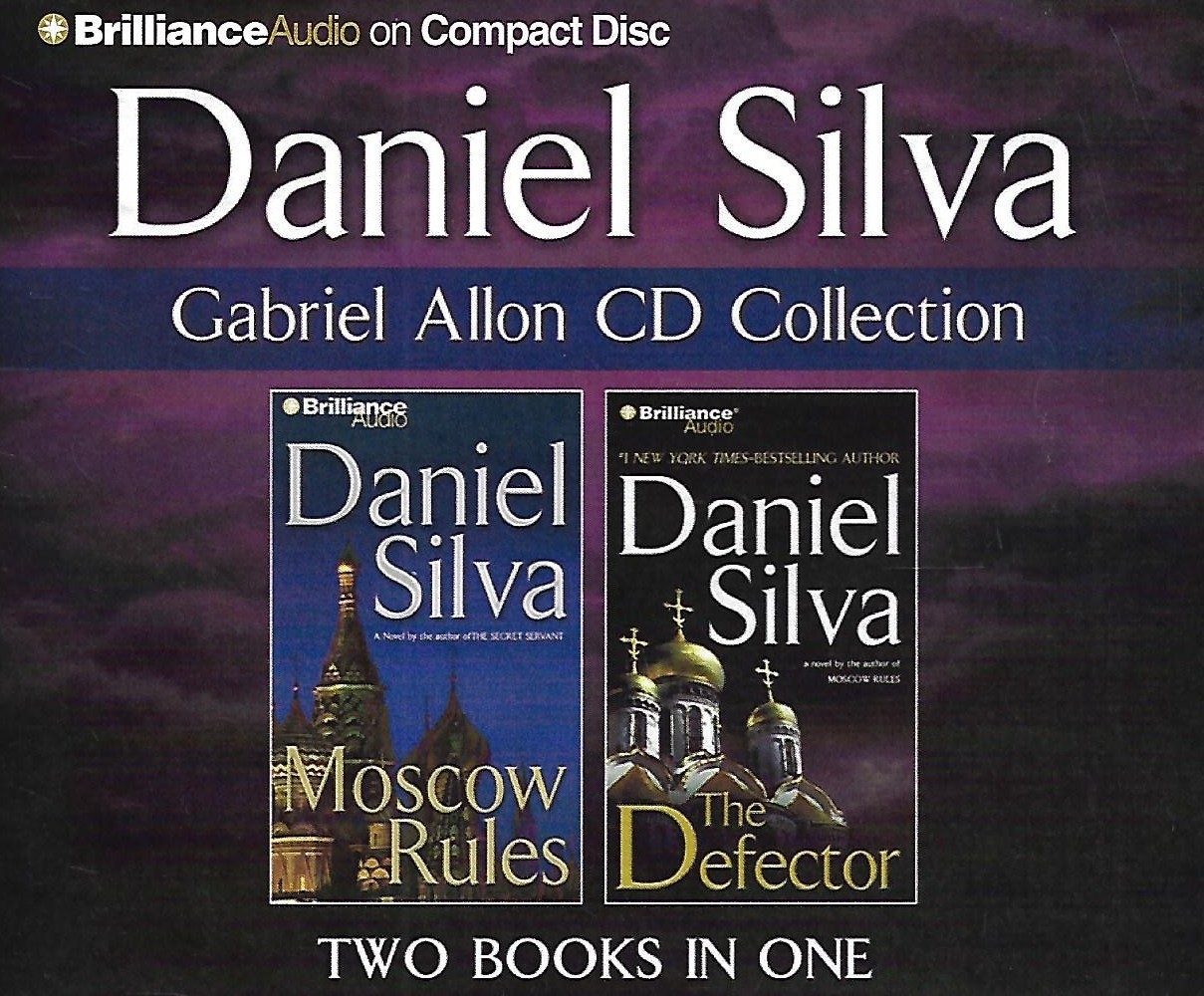 Moscow Rules/The Defector by Daniel Silva (CD, 2014, Abridged)