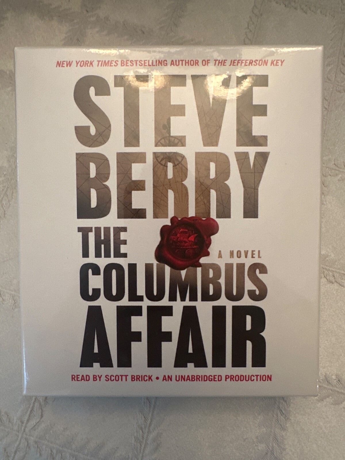 The Columbus Affair Steve Berry, Abridged Audiobook, 6 CDs 7 Hrs