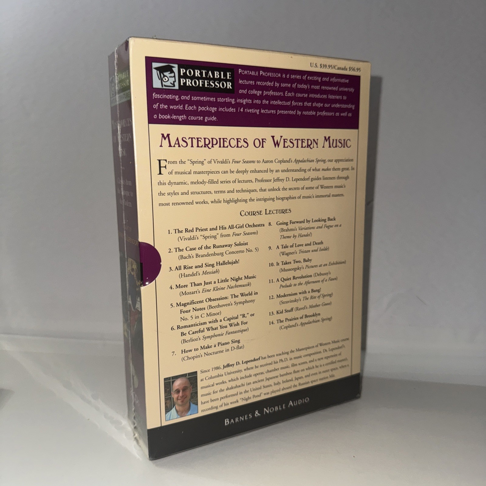 Classics From Baroque To Modern Bach Mozart Beethoven Audiobook Course Lectures