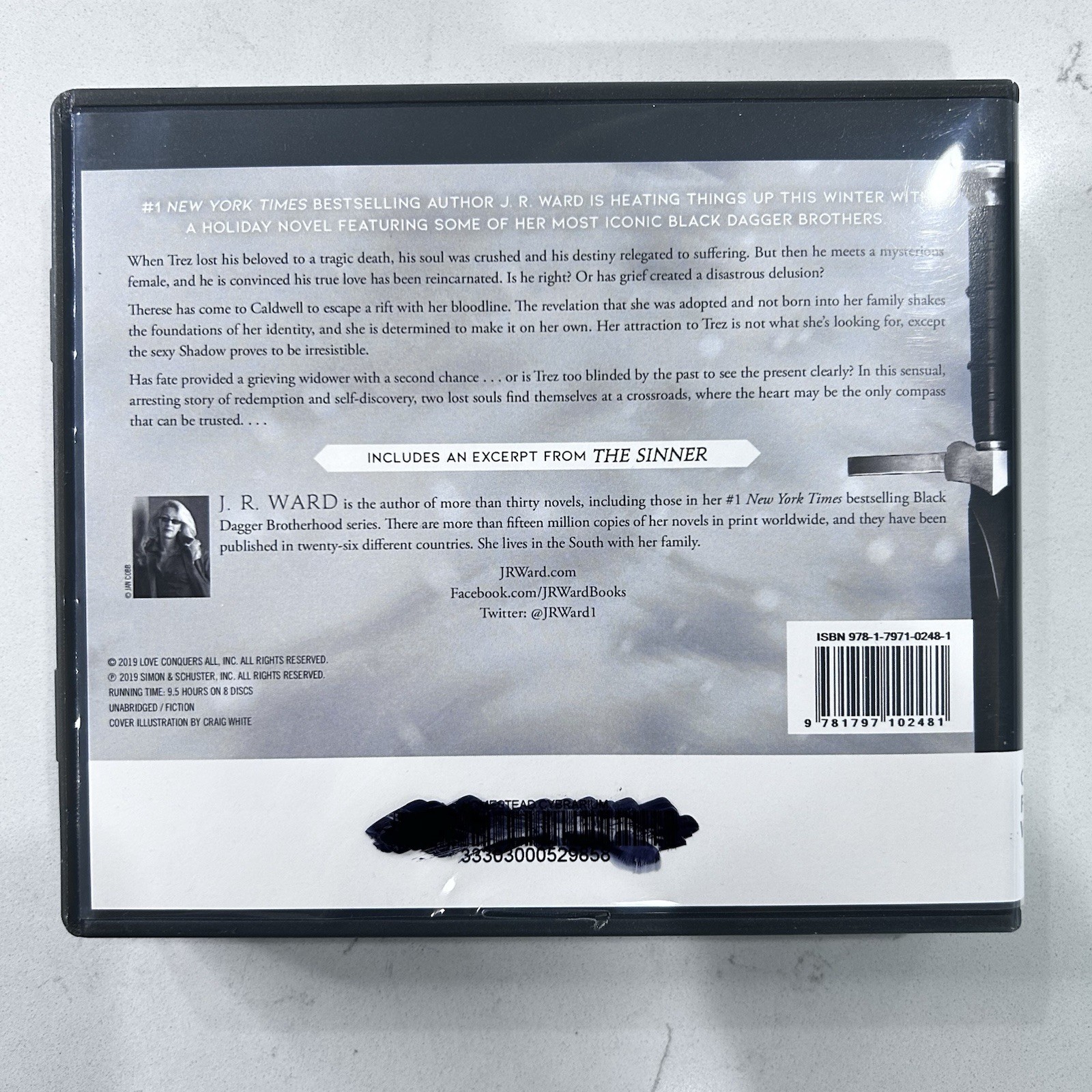 J.R. Ward Where Winter Finds You: A Caldwell Christmas Audiobook 8-Disc Set