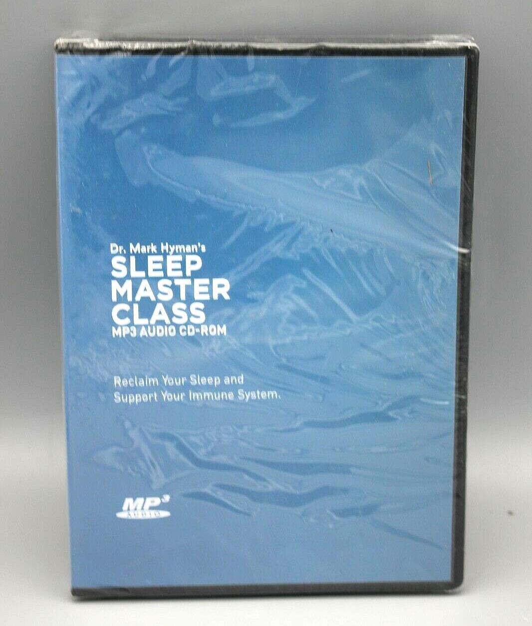 Dr. Mark Hyman’s Sleep Master Class MP3 Audio CD-ROM — Brand New — Free Shipping