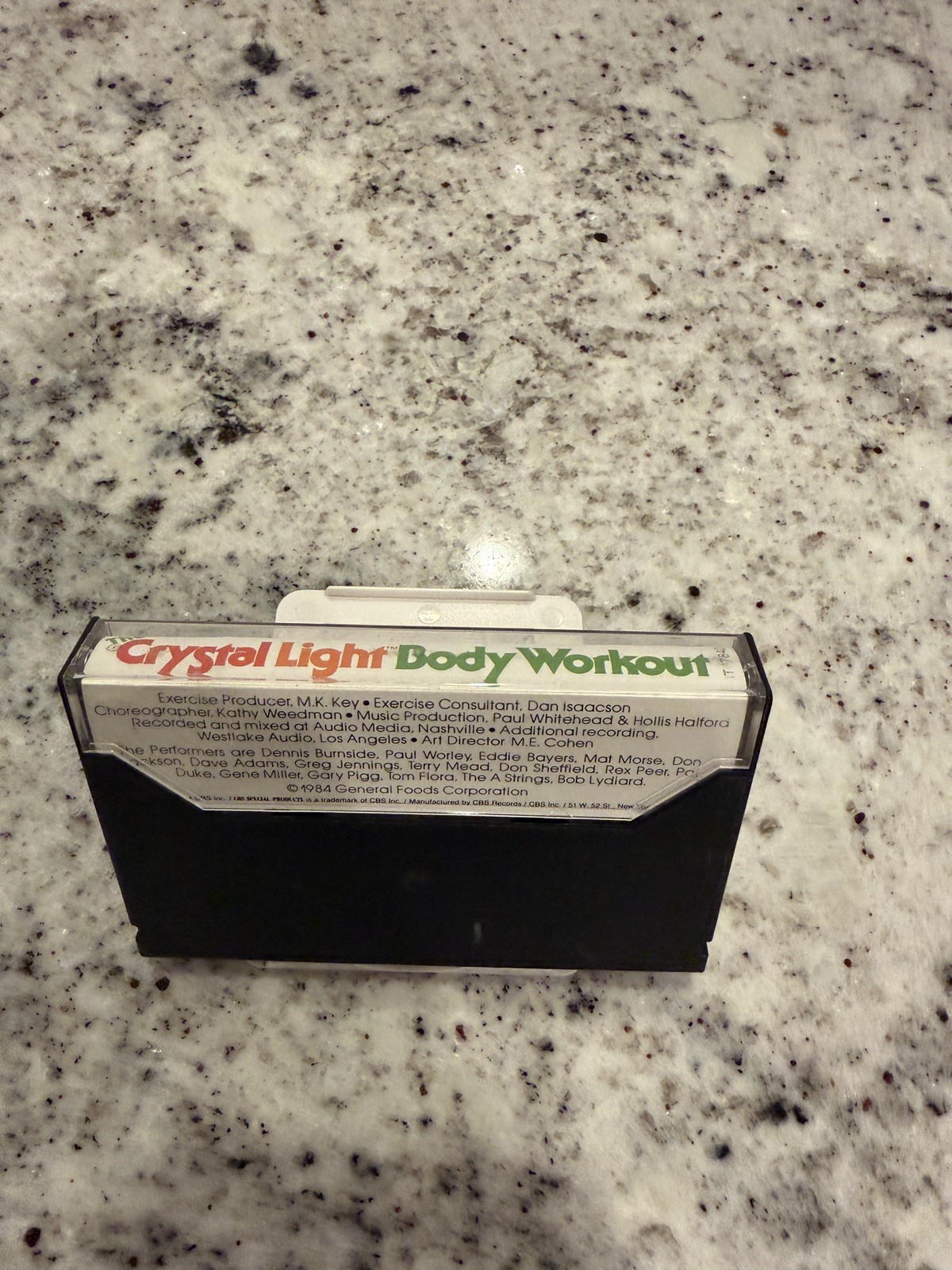 LINDA EVANS 1984 Sexy Fitness Crystal Light Body Workout Cassette Tape Exercise