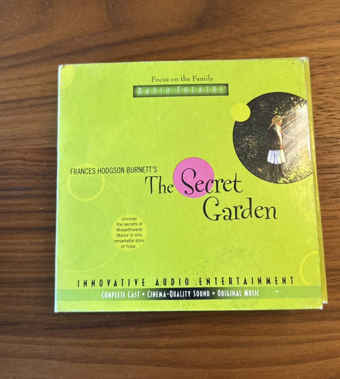 Radio Theatre: The Secret Garden Adapted 2-Disc AUDIO BOOK CD Frances Burnett