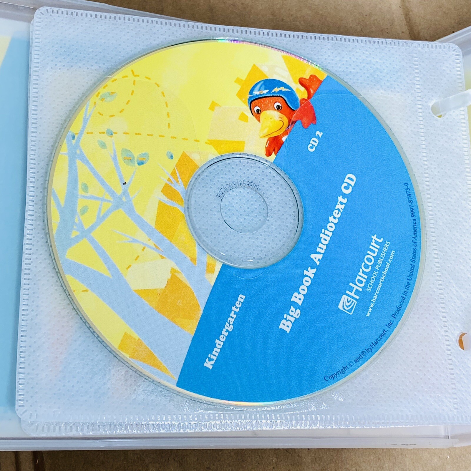 Harcourt Big Book Audiotext Cd Disc Set With Booklet KINDERGARTEN
