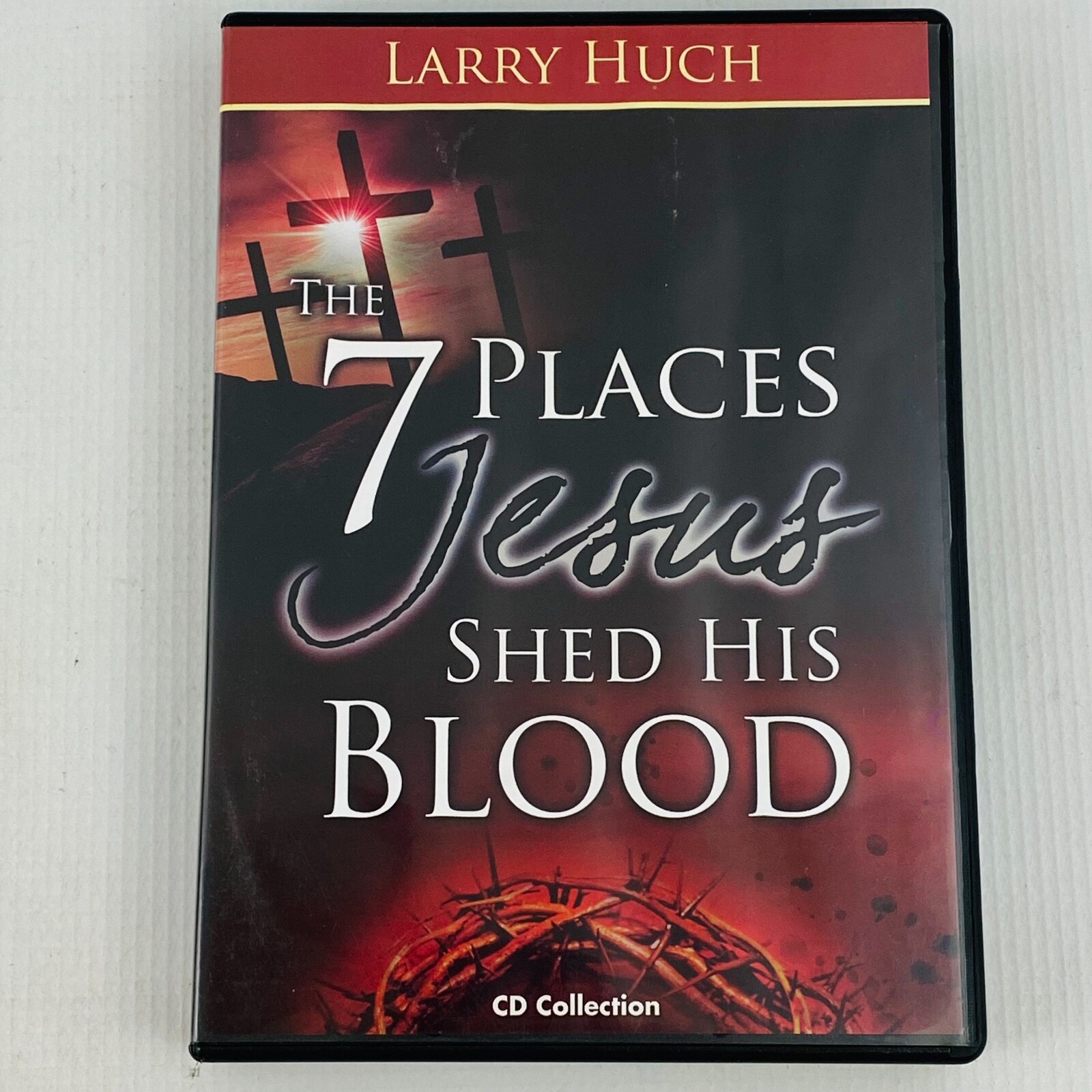 The 7 Places Jesus Shed His Blood Audio CD Collection 2007 Larry Huch Ministries