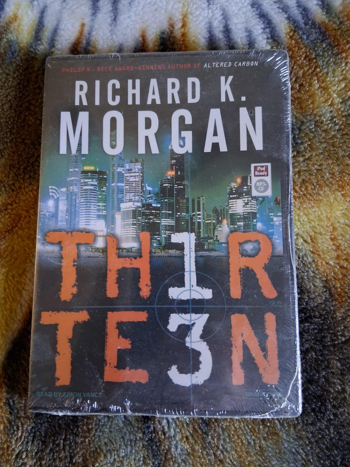Thirteen (AUDIO CD) By Richard K Morgan 2 MP3 CD Set Unabridged — new unopened