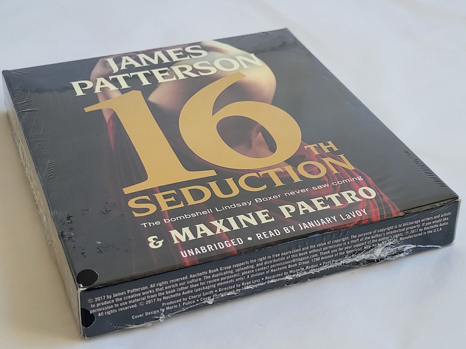James Patterson ’16th Seduction’ Unabridged Audio CD | BRAND NEW & SEALED