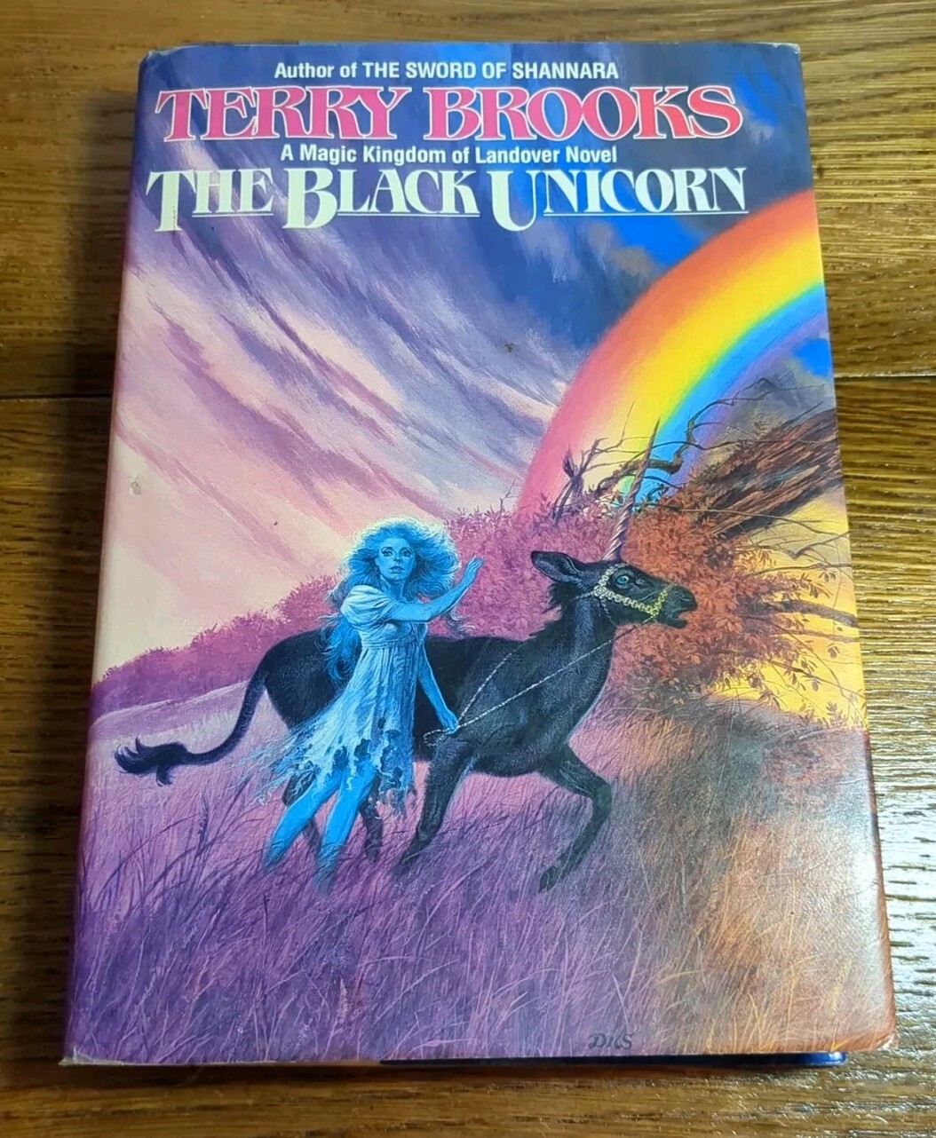 The Black Unicorn by Terry Brooks 1st Edition Hardcover Dust Jacket 1987 Sci-fi