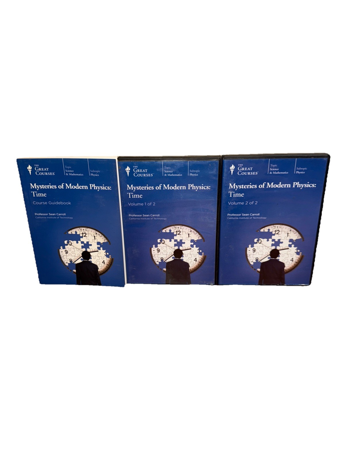 Great Courses Mysteries of Modern Physics: Time 12 CD’s & Guidebook