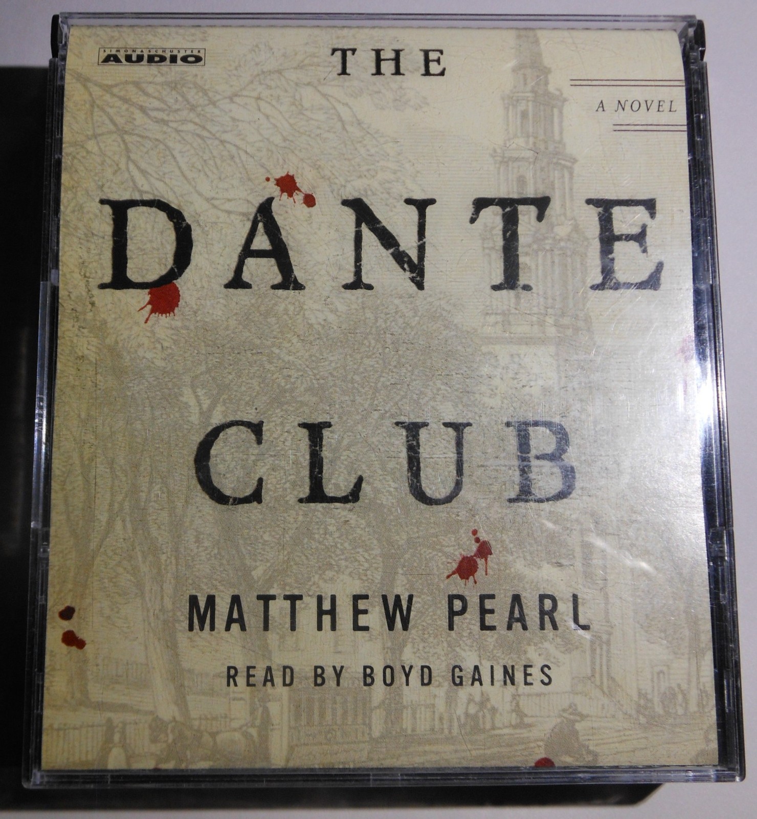 The Dante Club 5 CD audio book Matthew Pearl read by Boyd Gaines