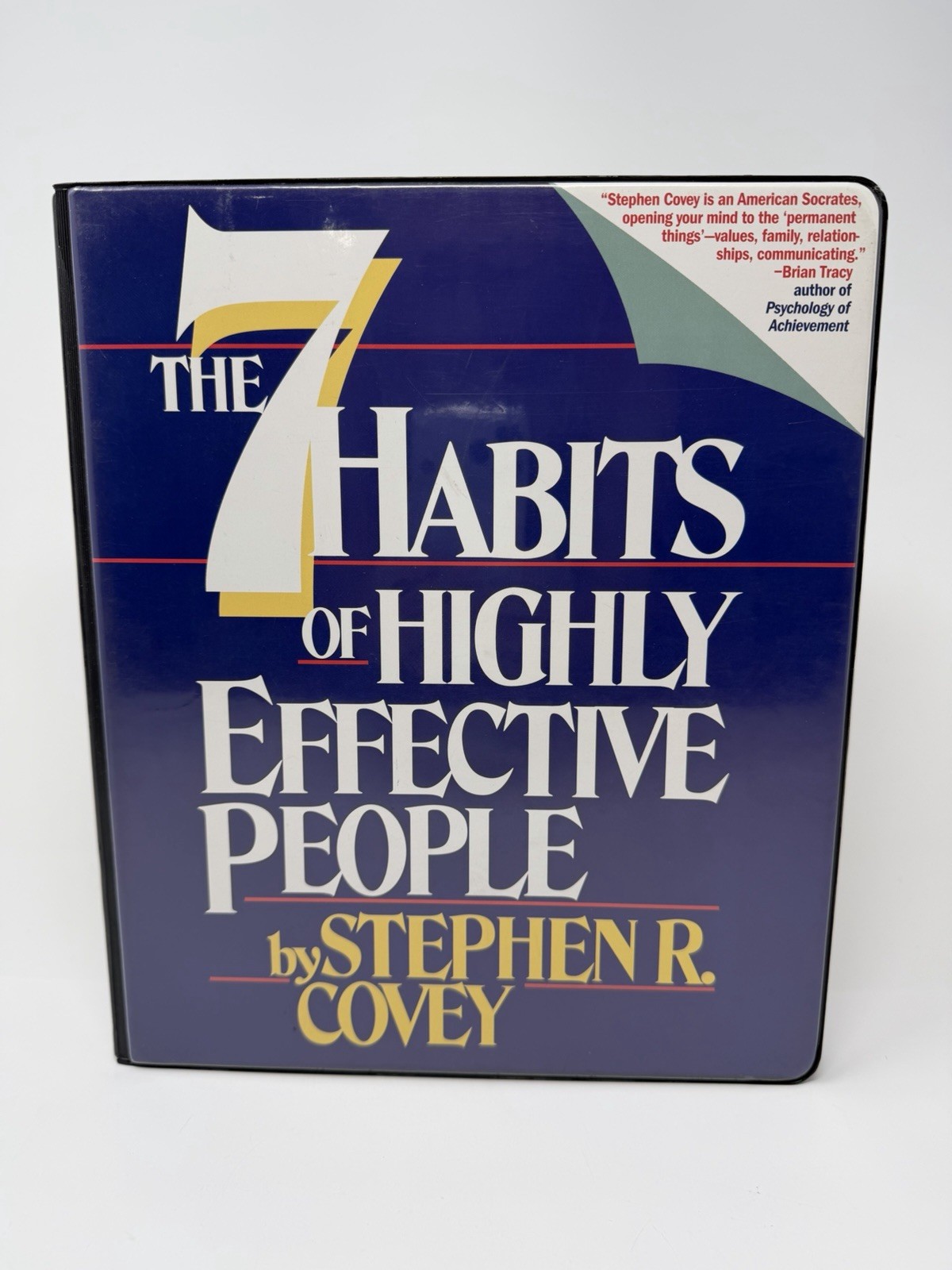 7 Habits of Highly Effective People Stephen R Covey 6 Audio Cassettes & Booklet