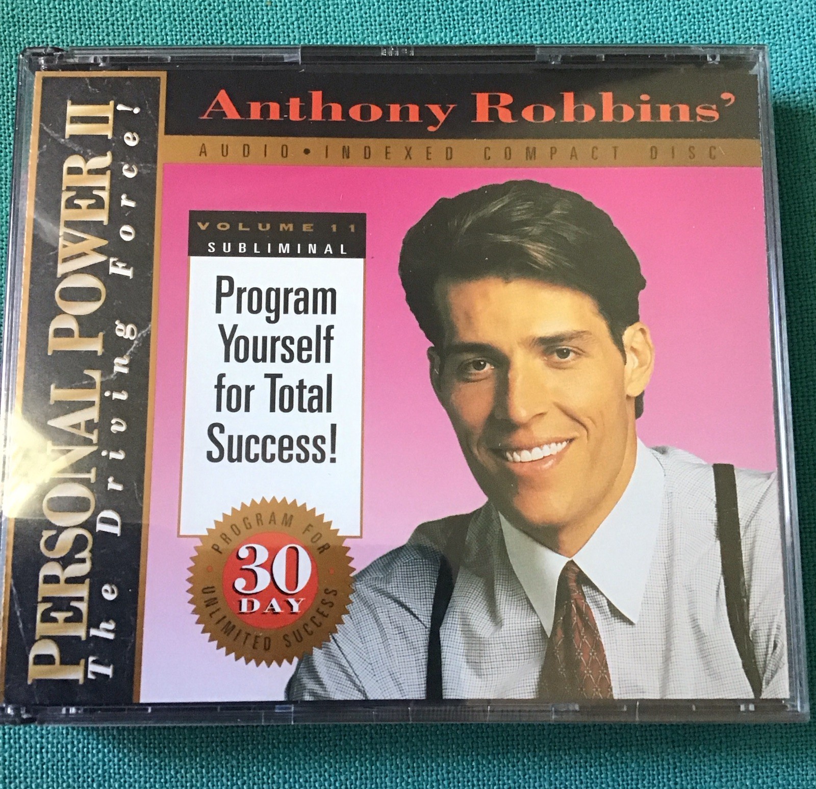 ANTHONY ROBBINS — PROGRAM YOURSELF FOR TOTAL SUCCESS AUDIO CD — VOL. 11, NEW !