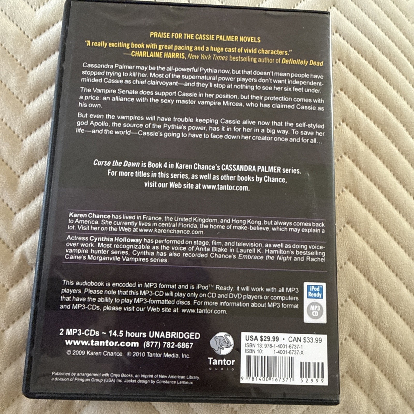 Curse the Dawn — Karen Chance — Unabridged Audiobook — MP3CD