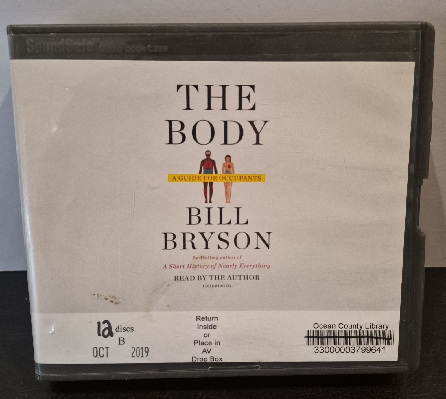 Bill Bryson The Body A Guide for Occupants Audiobook 12-Disc Set