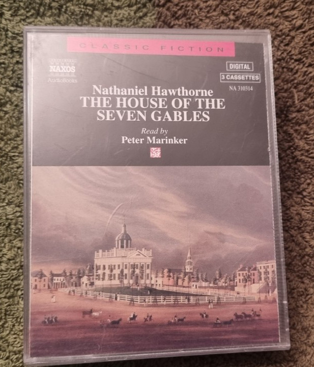 AUDIOBOOK 4 x CASSETTE NATHANIEL HAWTHORNE THE HOUSE OF THE SEVEN GABLES