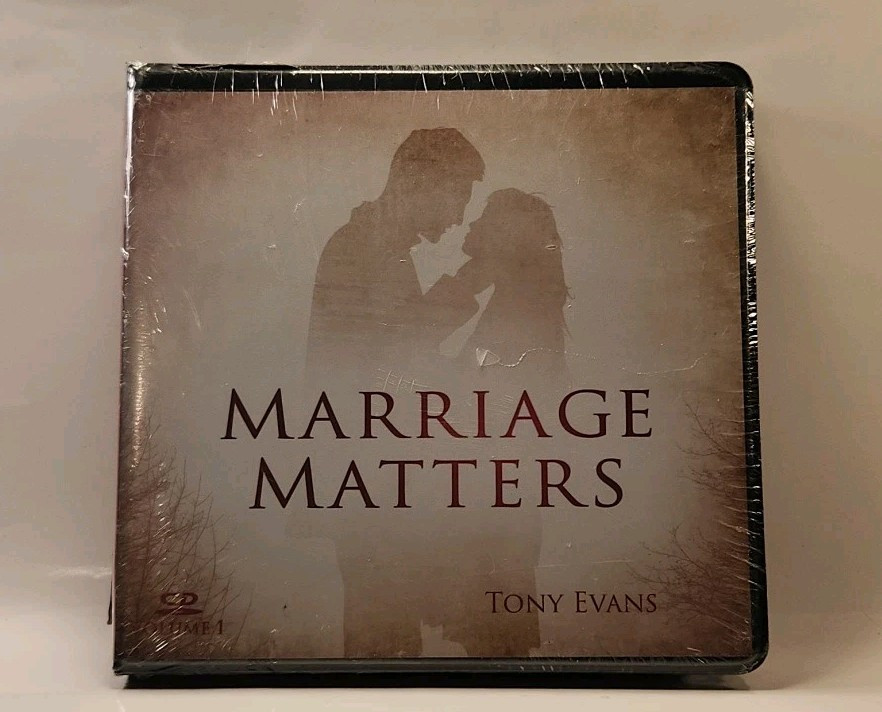 MARRIAGE MATTERS Volume 1 Tony Evans Christian Faith 7 Audio CD Set r1s10 1130
