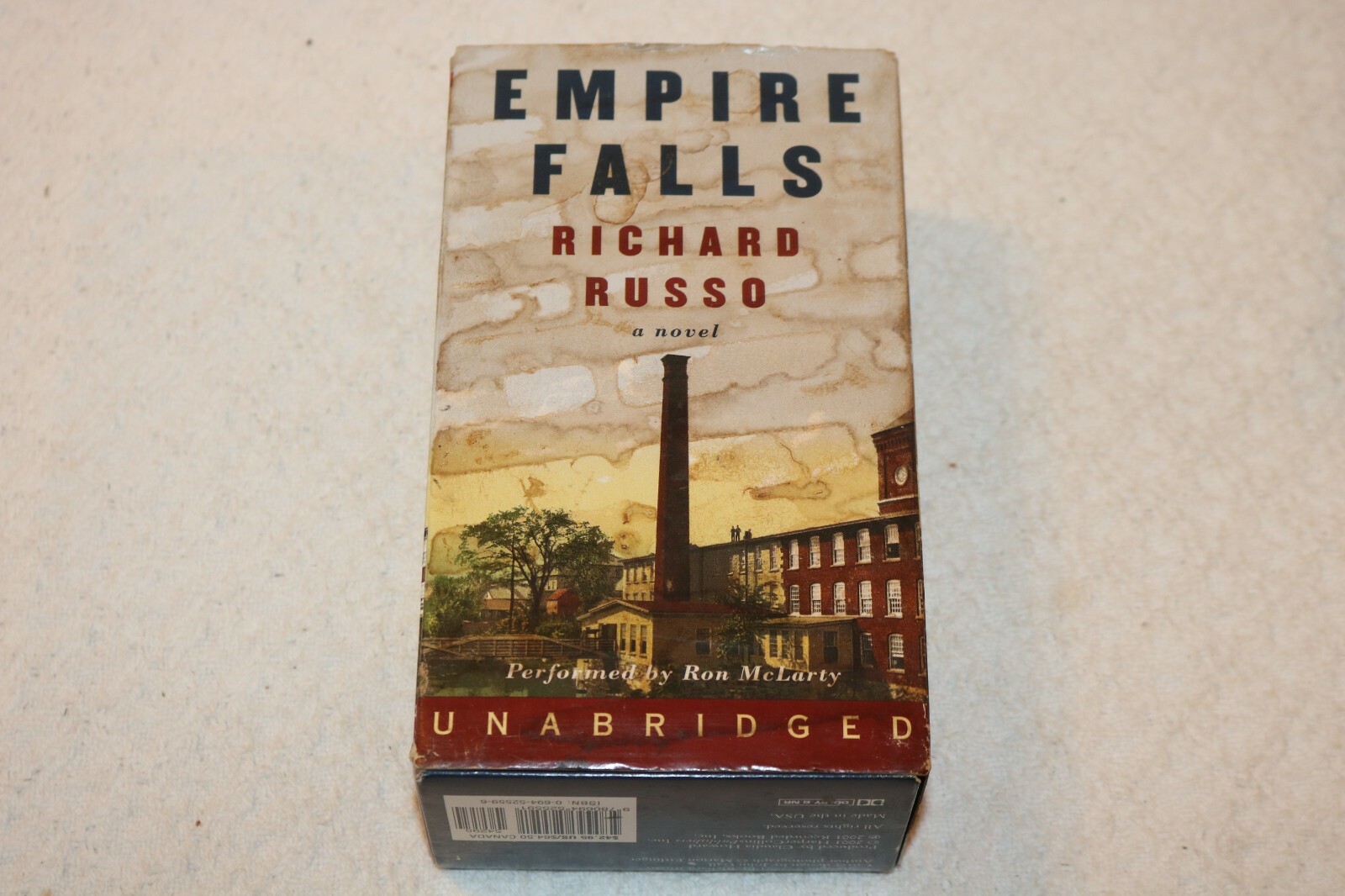 Empire Falls by Richard Russo (2001, Cassette, Unabridged)