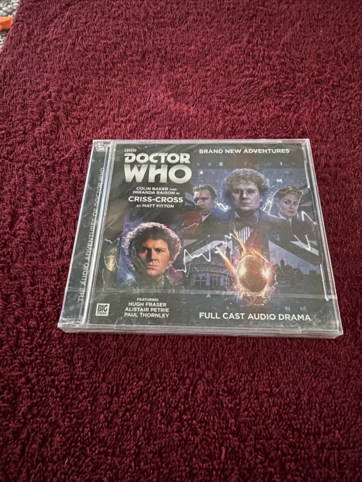 Doctor Who Criss Cross, 2015 Big Finish audio CD *SEALED, OUT OF PRINT* New
