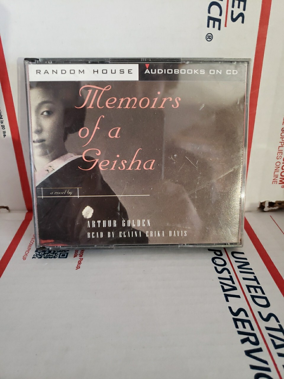 AUDIOBOOK Memoirs of a Geisha by Arthur Golden (Compact Disc) Good Used #191