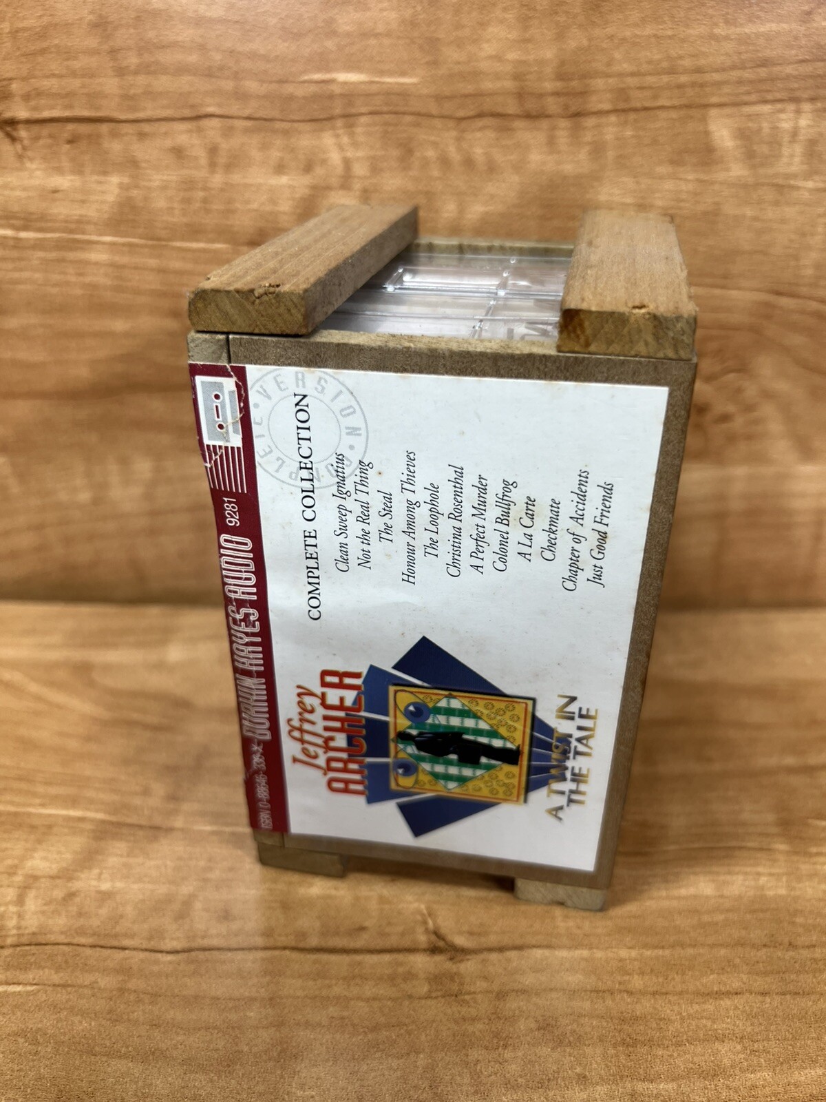 Jeffery Archer A Twist In The Tale -A Perfect Murder 4 Cassette Tape Collection